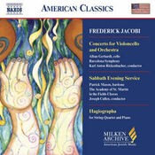 Cello Concerto / Hagiographa / Sabbath Evening Service