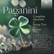 Paganini: Complete Quartets for String Trio and Guitar Vol. 1