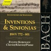BACH, J.S.: Inventions and Sinfonias, BWV 772-801