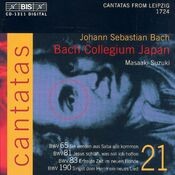 BACH, J.S.: Cantatas, Vol. 21 (Suzuki) - BWV 65, 81, 83, 190