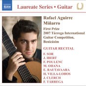 Guitar Recital: Aguirre, Rafael - Sor, F. / Ibert, F. / Poulenc, F. / Ohana, M. / Rautavaara, E. / Villa-Lobos, H. / Clerch, J. / 