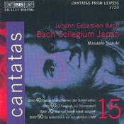 BACH, J.S.: Cantatas, Vol. 15 (Suzuki) - BWV 40, 60, 70, 90