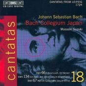 BACH, J.S.: Cantatas, Vol. 18 (Suzuki) - BWV 66, 67, 134
