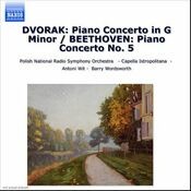 Dvorak: Piano Concerto in G Minor / Beethoven: Piano Concerto No. 5, 
