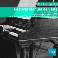Festival Manuel de Falla, Orchestre National de la RTF - A. Argenta (dir)