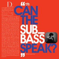 Can the Sub_Bass Speak?