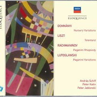 Dohnanyi: Nursery Variations; Liszt: Totentanz; Rachmaninov: Paganini Rhapsody