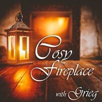 Cosy Fireplace with Grieg