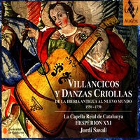 Villancicos Danzas Criollas 1550-1750