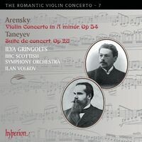 Arensky: Violin Concerto; Taneyev: Suite de concert (Hyperion Romantic Violin Concerto 7)