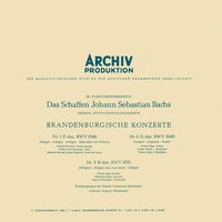 Brandenburg Concertos And Viola Da Gamba Sonatas (Vol. 1)