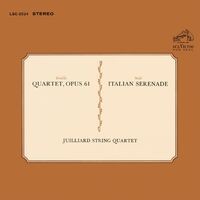 Dvorák: String Quartet No. 11 in C Major, Op. 61 - Wolf: Italian Serenade