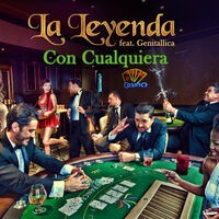 Con Cualquiera (feat. Genitallica) - Single