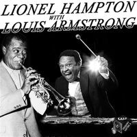 Lionel Hampton with Louis Armstrong
