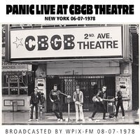 Panic Live at CBGB Theatre, New York, 06-07-1978