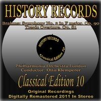 Brahms: Symphony No. 3 in F major, Op. 90 & Tragic Overture in D minor, Op. 81 (History Records - Classical Edition 10 - Digitally Remastered 2011)