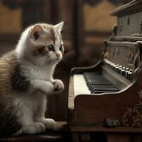 Cats in Harmony: Piano Melodies for Feline Bliss