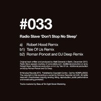Dont Stop No Sleep Remixes