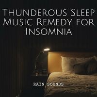Rain Sounds: Thunderous Sleep Music Remedy for Insomnia