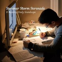 Summer Storm Serenade: A Relaxing Study Soundscape