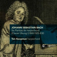 J.S. Bach: Six Partitas for harpsichord (Clavier Übung I) BWV 825-830