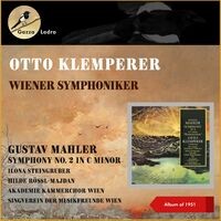 Gustav Mahler: Symphony No. 2 In C Minor (Album of 1951)