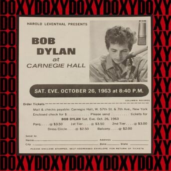 At Carnegie Hall, October 26, 1963