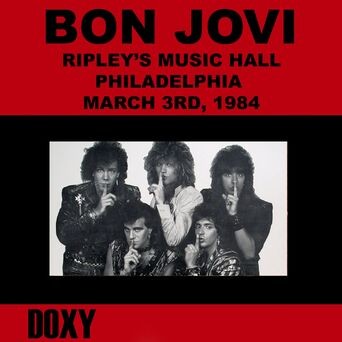 Ripley's Music Hall, Philadelphia, March 3rd, 1984