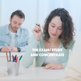The Exam: Study and Concentrate