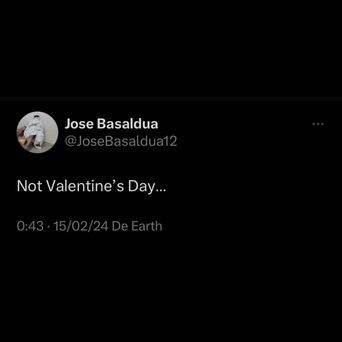 Not Valentine's Day...