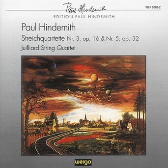 Hindemith: String Quartet No. 3, Op. 16 - String Quartet No. 5, Op. 32