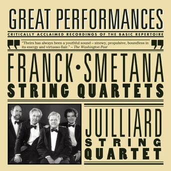 String Quartets by Franck and Smetana