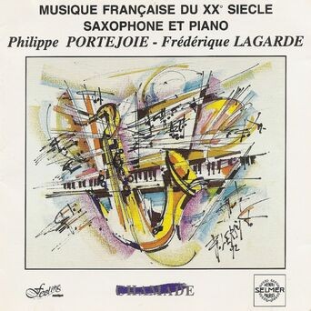 Musique francaise du xx° siècle saxophone et piano