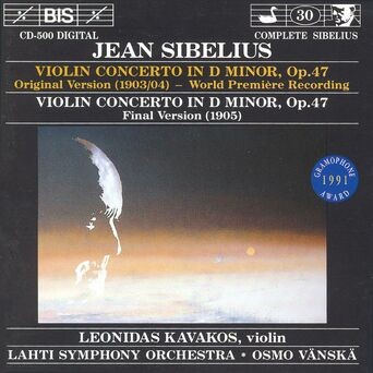 Violin Concerto in D minor, Op. 47 (Original and Final Versions)