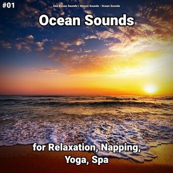 #01 Ocean Sounds for Relaxation, Napping, Yoga, Spa