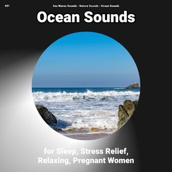 #01 Ocean Sounds for Sleep, Stress Relief, Relaxing, Pregnant Women