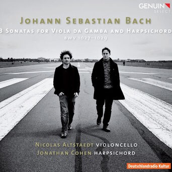 Bach: 3 Sonatas for Viola da Gamba & Harpsichord