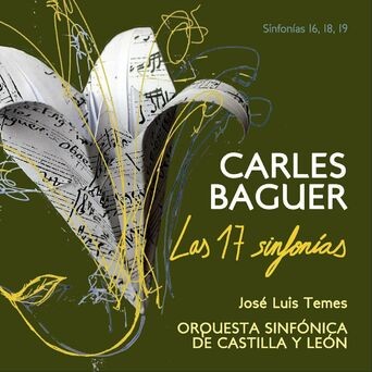 Carlos Baguer. las 17 Sinfonías. Sinfonías 16, 18, 19