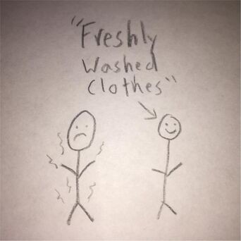 Freshly Washed Clothes