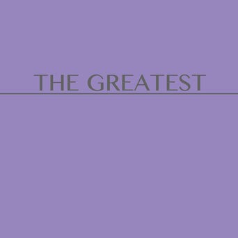 The Greatest (Piano Version)