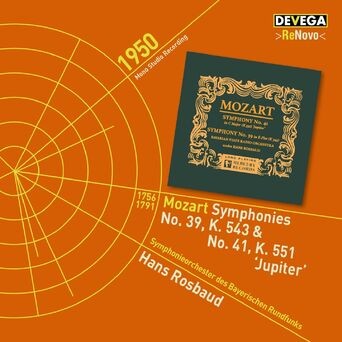 Mozart: Symphonies No. 39, K. 543 and No. 41, K. 551