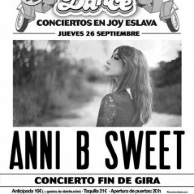 Anni B Sweet en Madrid