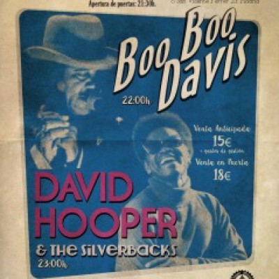 Boo Boo Davis, David Hooper & The Silverbacks en Madrid