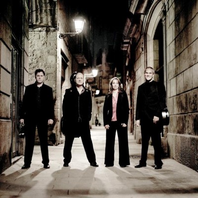 Cuarteto Casals, Quartet Casals, Alban Gerhardt en Barcelona
