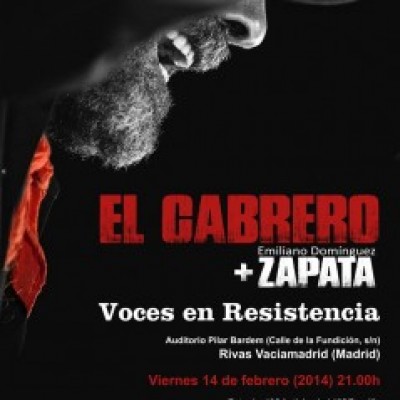 El Cabrero, Emiliano Domínguez "Zapata" en Madrid