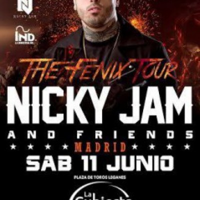 Friends, Nicky Jam en Leganés (Madrid)