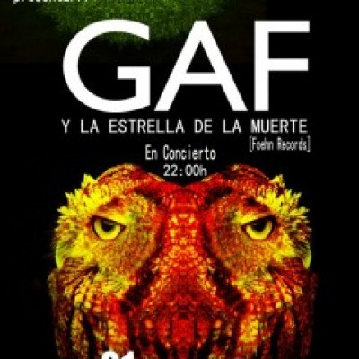 Gaf y la estrella de la muerte en Málaga