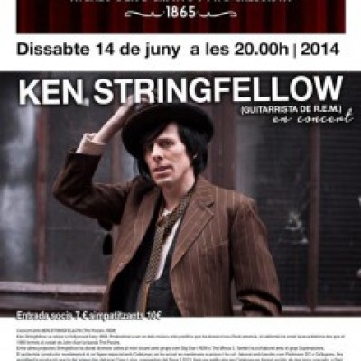 Ken Stringfellow en Caldes de Montbui (Barcelona)