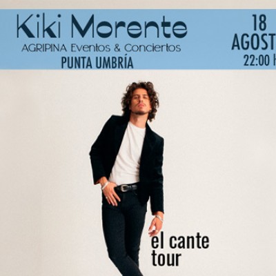 Kiki Morente en Punta Umbría (Huelva)