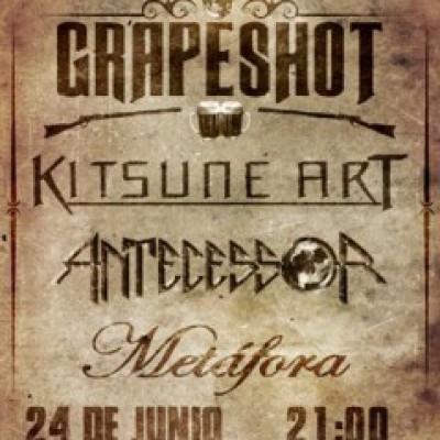 METAFORA, Kitsune Art, ANTECESSOR, GRAPESHOT en Madrid